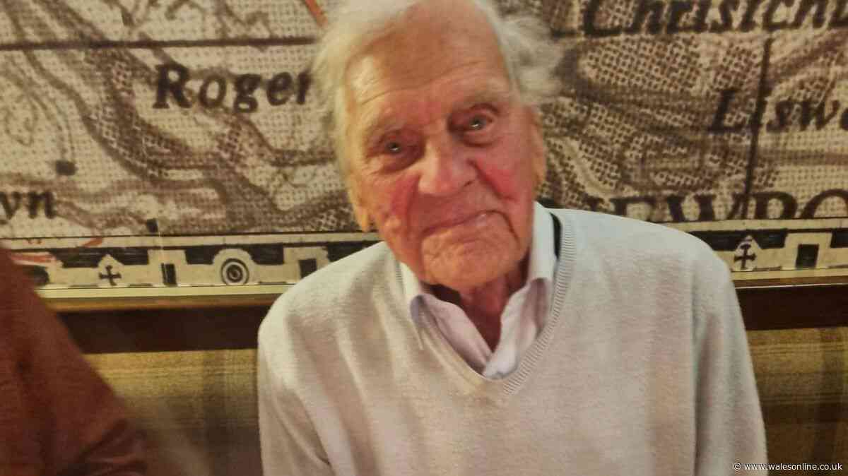Son of 102-year-old says father 'pushed off stage' after complaining about noise
