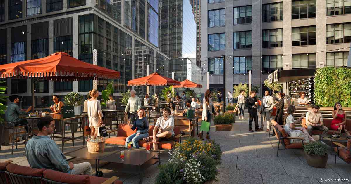 Market Hall at Manhattan West will open this fall with 12 concepts plus a full-service restaurant and two bars