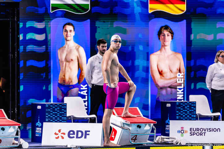 Milak Splits 46.29, Kornev 46.32, As Hungary Eke Out Men’s 4×100 Victory In New Championship Record