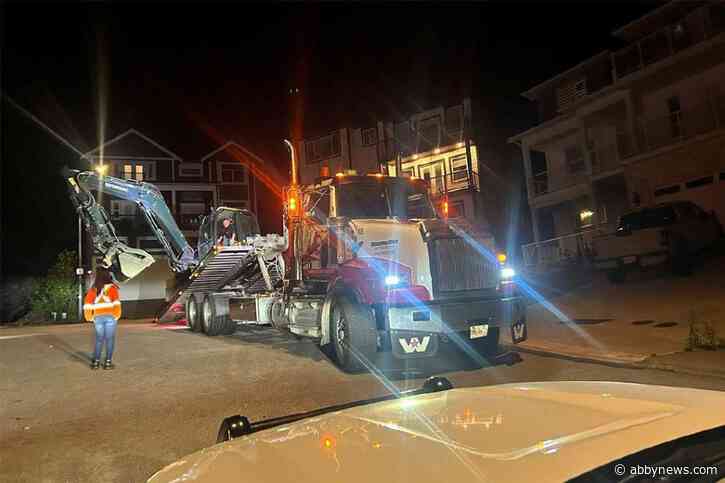 Deep trouble: Chilliwack RCMP catch impaired driver in excavator