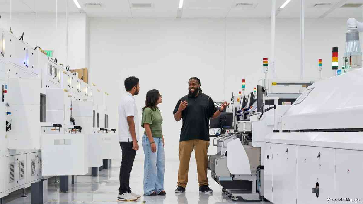 Apple opens Houston center to train next generation of U.S. manufacturers