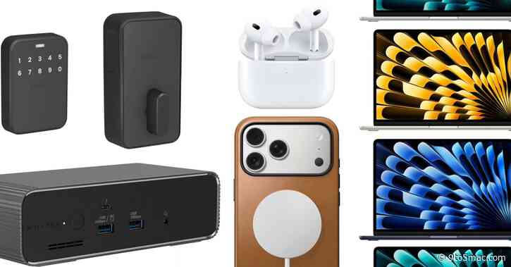 Deals: AirPods Pro 3, M5 MacBook Air $270 off, UWB smart lock, Thunderbolt 5 dock, Nomad cases from $17, more