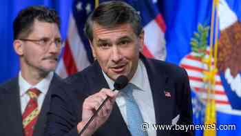 Blanche pledges to lead DOJ with integrity in first speech to staff as attorney general