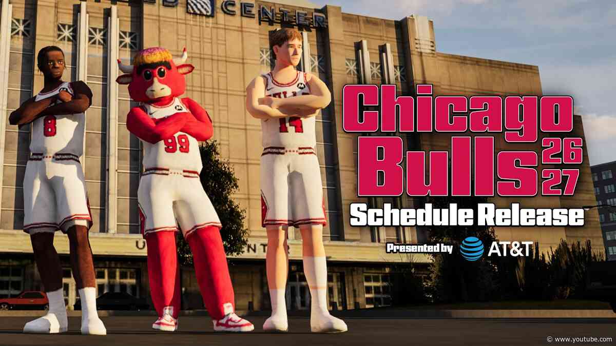 Benny's Schedule Release MISSION | Chicago Bulls
