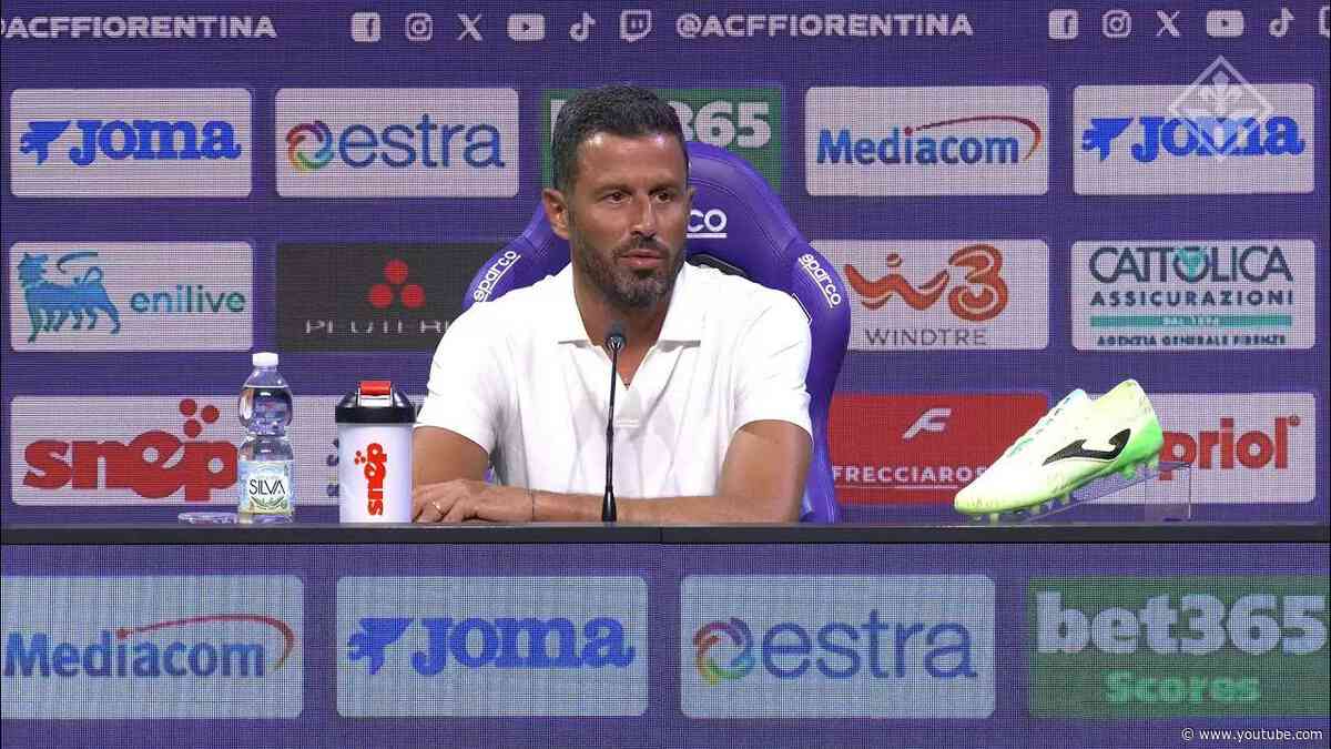 CONFERENZA STAMPA MISTER FABIO GROSSO - 13 AGOSTO 2026