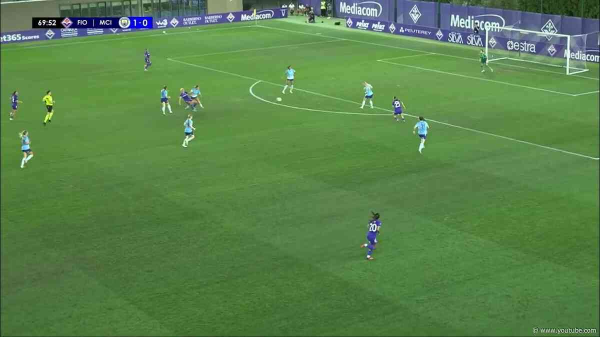 Amichevole Highlights Fiorentina - Manchester City Women 1-1 (45' Cherubini, 88' Hemp)