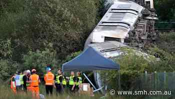 ‘We just went over’: Passenger train from London derails, flips