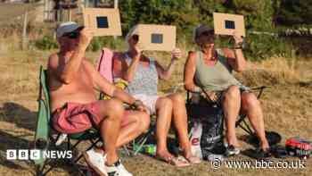 In pictures: People across Wales marvel at most significant solar eclipse in nearly 30 years