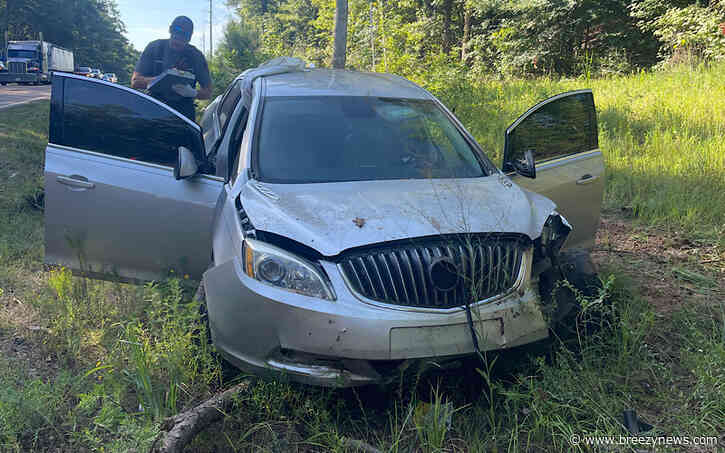 One Injured in Thursday Morning Crash Near Carmack