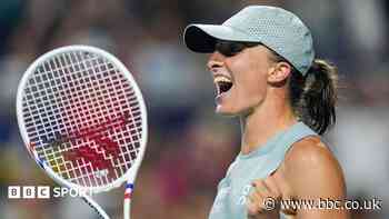 Swiatek into first final of her 'toughest season'