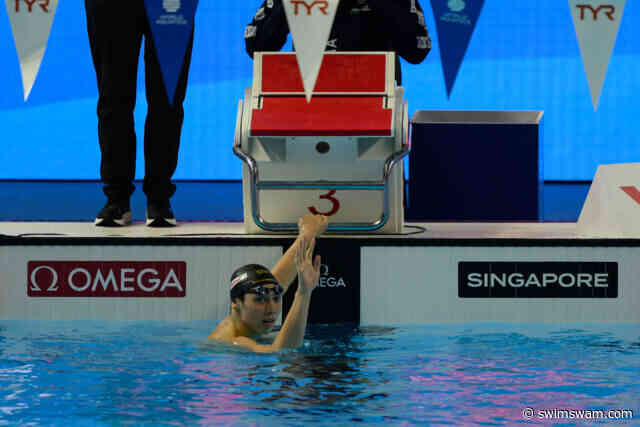 Japanese Teammates Yumeki Kojima and Asaki Nishikawa Race Rare 400 IM Swim Off For A-Final Spot