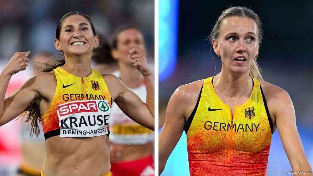 Leichtathletin Krause holt EM-Gold – Teamkollegin reagiert mit Gift-Interview