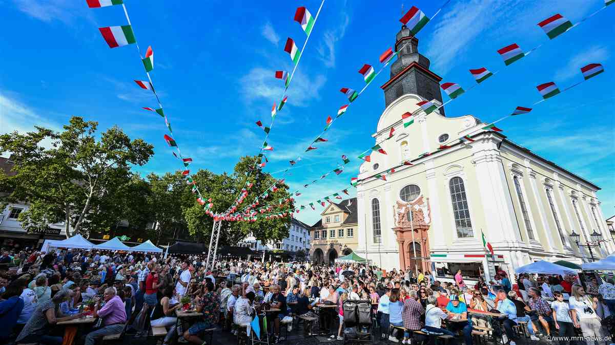 Frankenthal – La dolce vita geht in die zweite Runde: Serata Italiana auf dem Rathausplatz