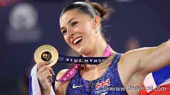Amy Hunt clinches European Championships sprint double: Team GB golden girl beats rival Dina Asher-Smith in 200m final