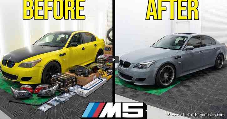 Building a Cheap BMW M5 — The Insane Transformation