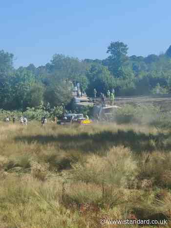 Two seriously injured after London train with 150 on board derails