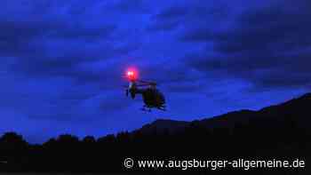 Großeinsatz der Polizei mit Hubschrauber in Senden