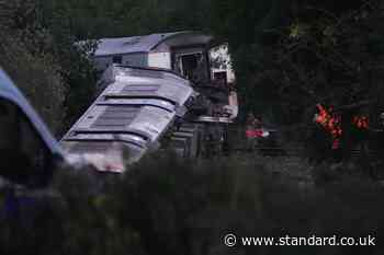 Two people ‘severely’ injured as rail bosses launch probe into train derailment