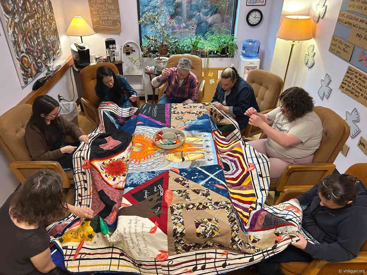 A quilt project in Brattleboro aims to sew connection across prison walls