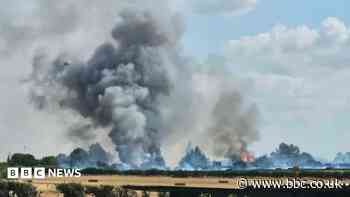 Major incident declared amid 'high number' of fires