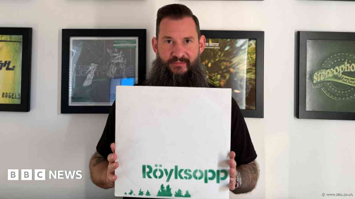 Rare vinyl featuring Banksy art up for auction