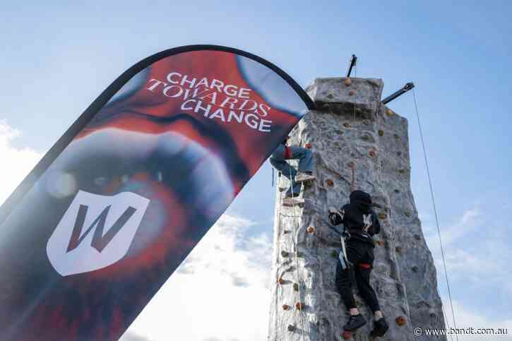 Western Sydney University Invites Students To ‘Charge Towards Change’ With 10-Metre Climbing Wall