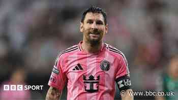 Messi plays for Inter Miami after father's death