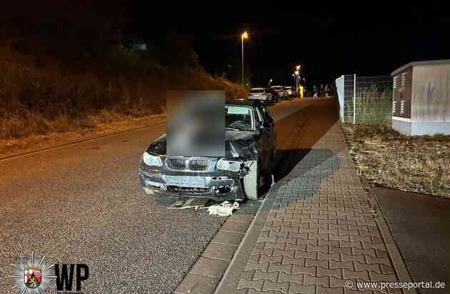 POL-PIKUS: Verkehrsunfall nach mutmaßlichem Kraftfahrzeugrennen