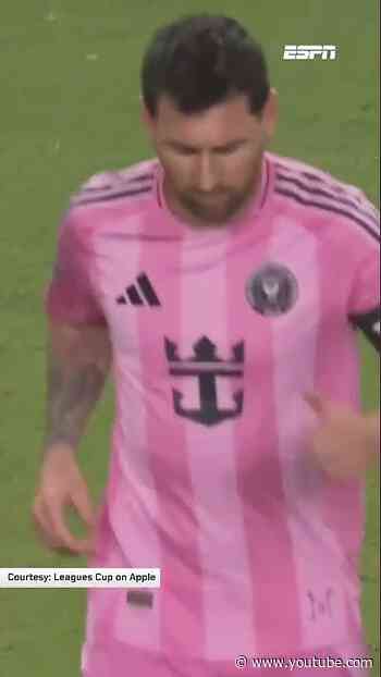 Messi is terug en maakt zijn eerste minuten sinds het overlijden van zijn vader Jorge ❤️🙏
