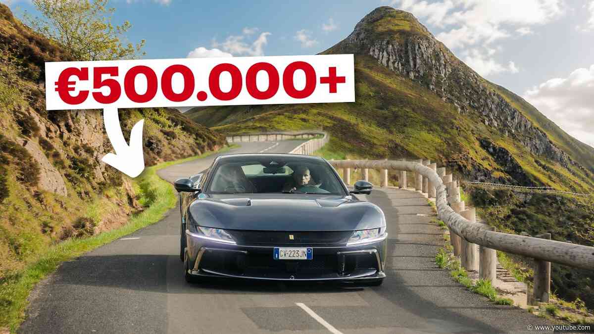 Met een Ferrari 12Cilindri naar de top van de grootste vulkaan van Europa!