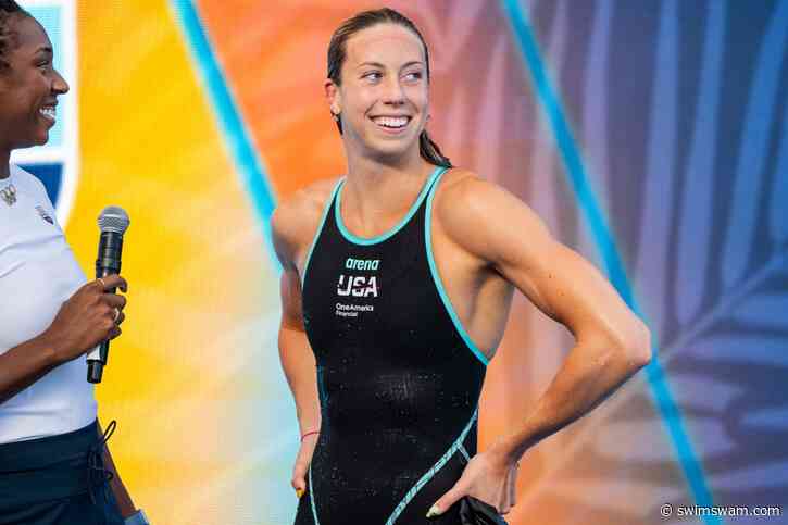 Gretchen Walsh on Elusive 50 Fly WR: “It’s motivating me a lot… It’s probably my favorite event”