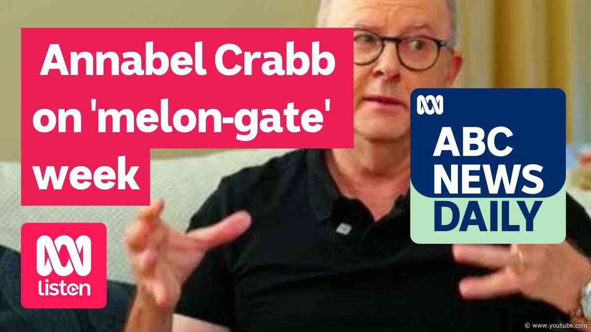 Annabel Crabb on 'melon-gate' week | ABC News Daily podcast