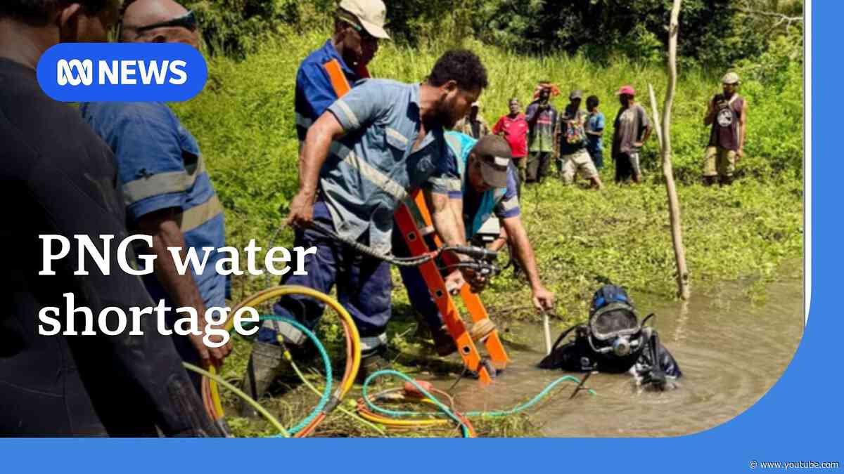 PNG's Port Moresby prepares for water shortages ahead of repairs on critical leak | ABC NEWS