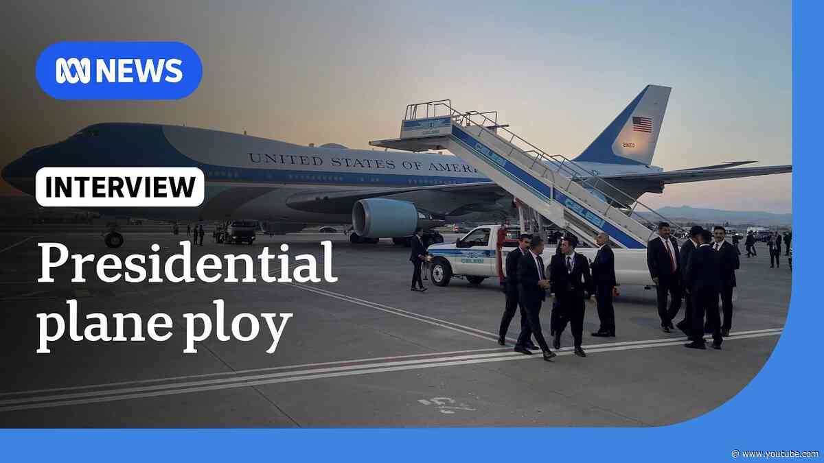Was the press told about Trump's secret Air Force One move? | The World | ABC NEWS