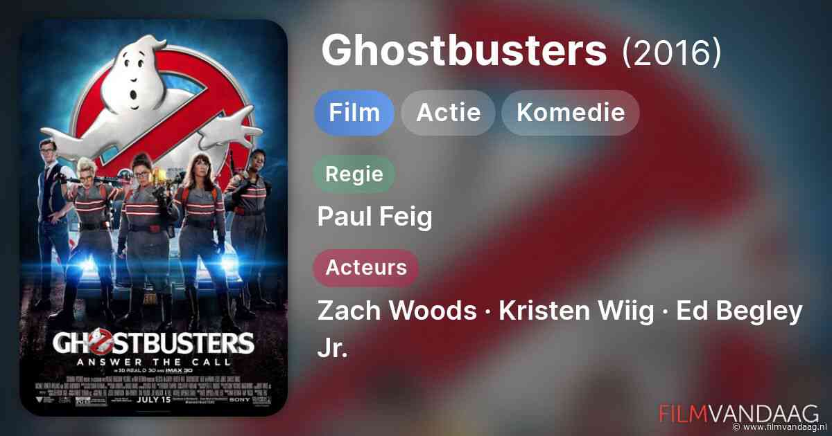 Ghostbusters [20:00, Paramount Network, IMDb: 6.8]