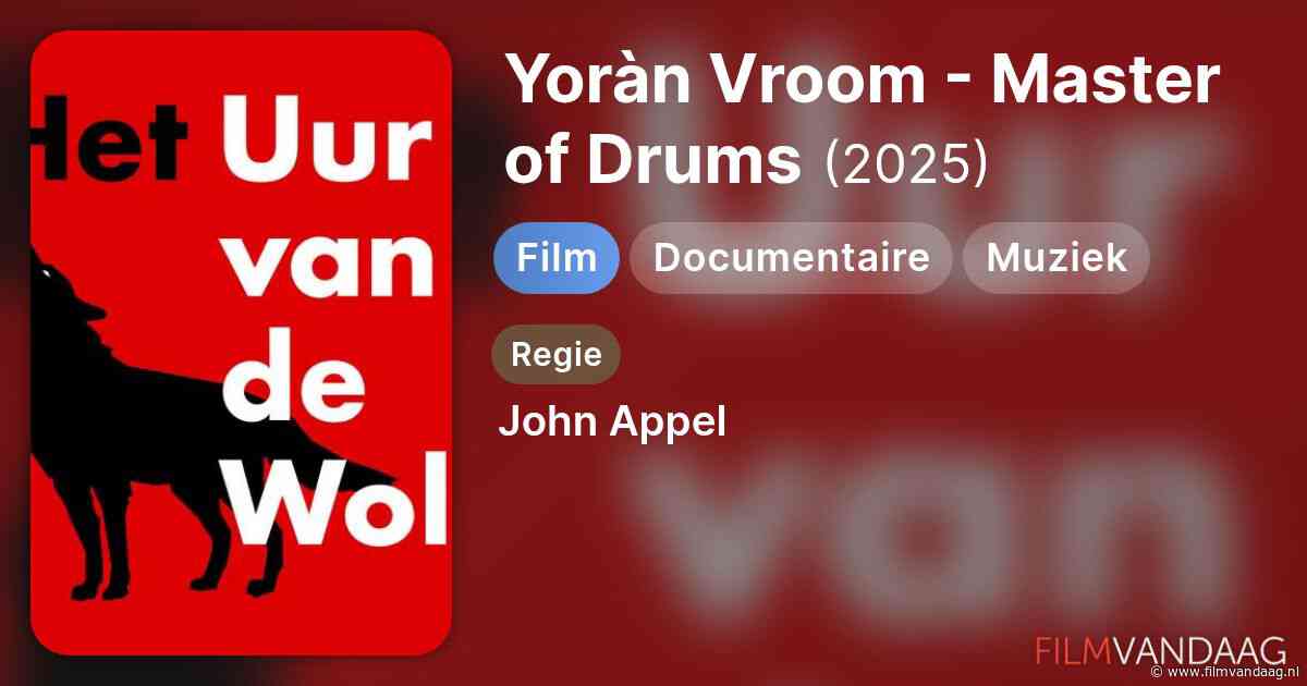 Yoràn Vroom - Master of Drums [14:05, NPO 2, IMDb: 0]