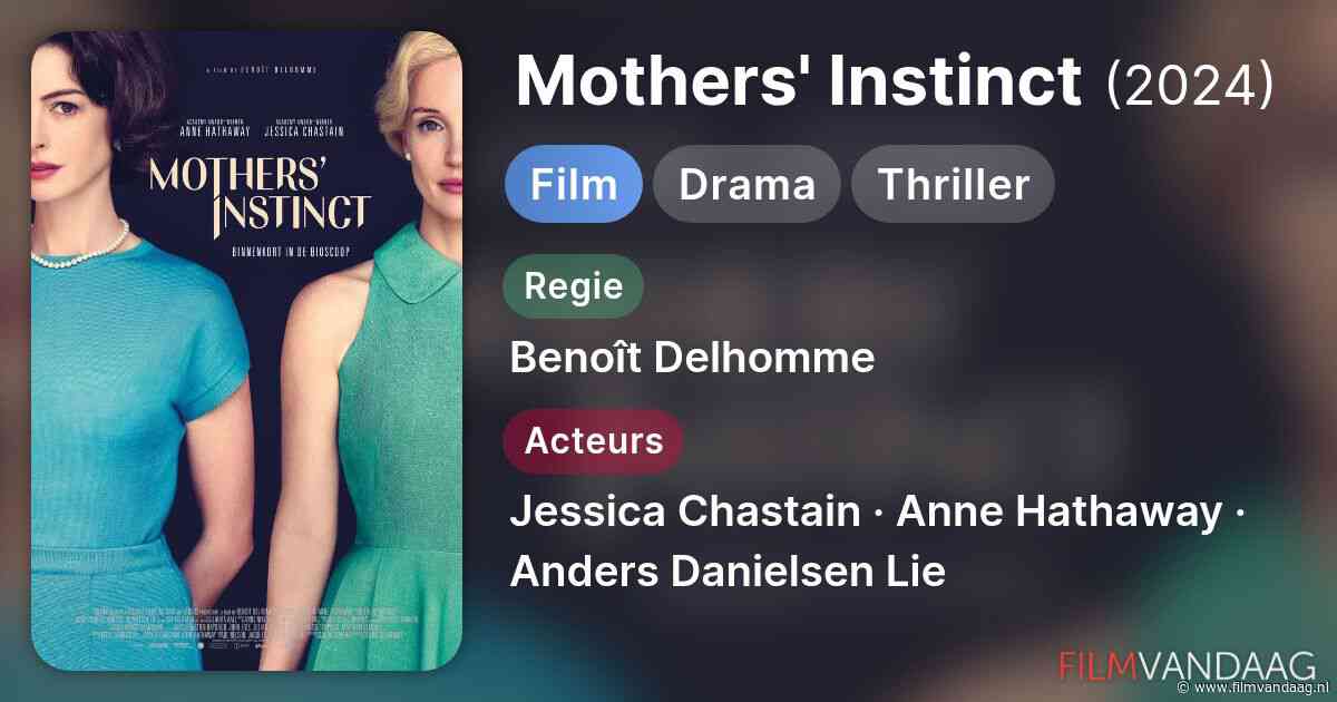 Mothers' Instinct [00:10, BBC1, IMDb: 6.3]