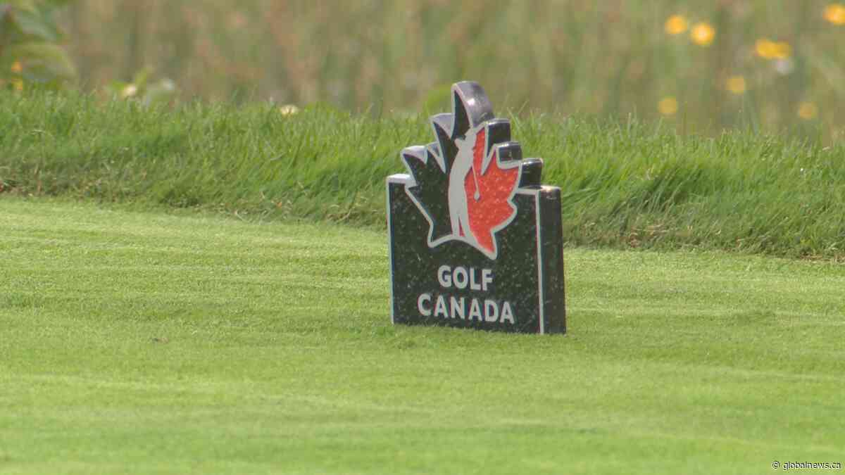 National Junior Boys Championship of golf swings into Regina