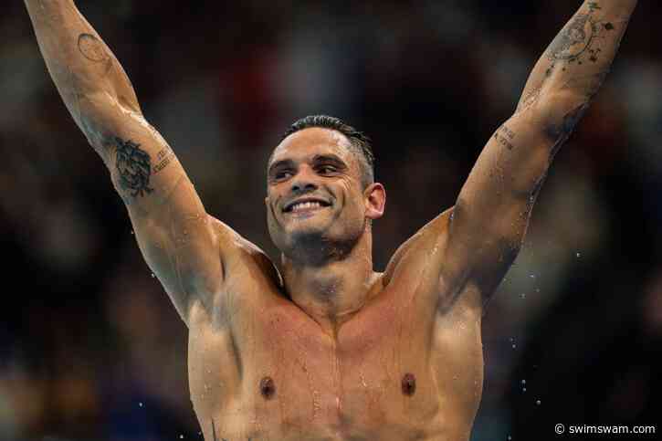 Olympic Gold Medalist Florent Manaudou Announces Official Retirement From Swimming