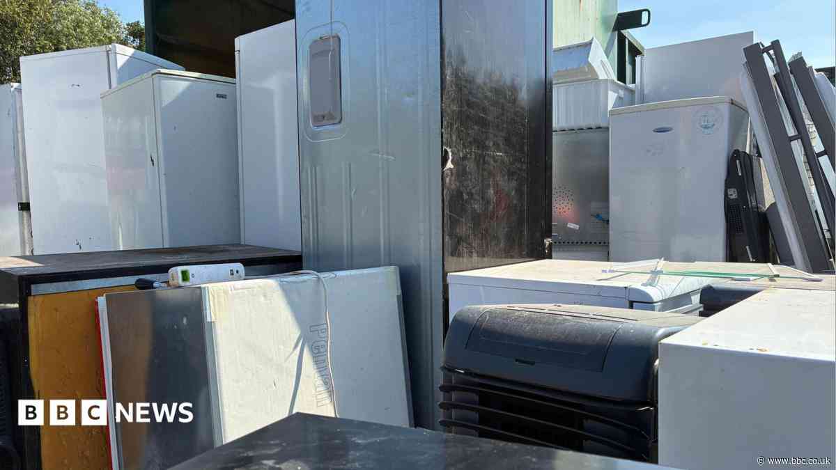 Fridge limit imposed at town's tips