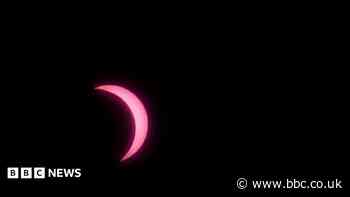 Photos show rare solar eclipse in Yorkshire