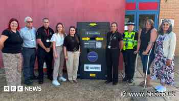 Mum welcomes knife bin after son's murder