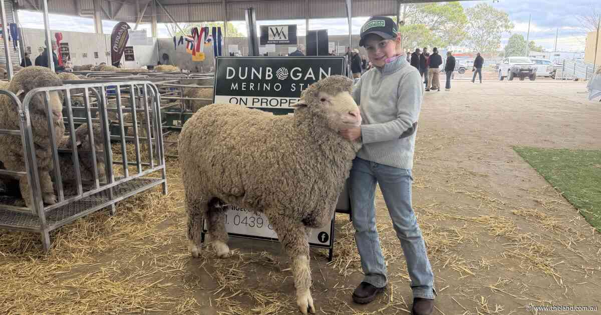 The secret to this young gun's success? Her ram 'best friend' Dustin