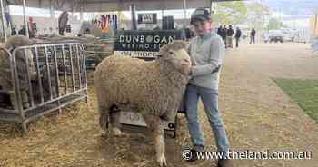 The secret to this young gun's success? Her ram 'best friend' Dustin