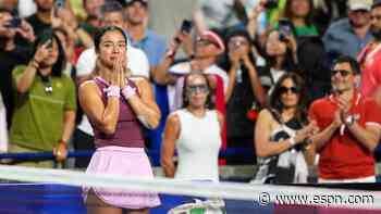 Eala's Cincinnati draw final test before US Open