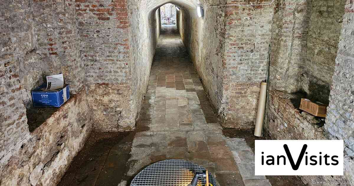 Visiting Coombe Conduit – the tunnel that kept Hampton Court supplied with fresh water