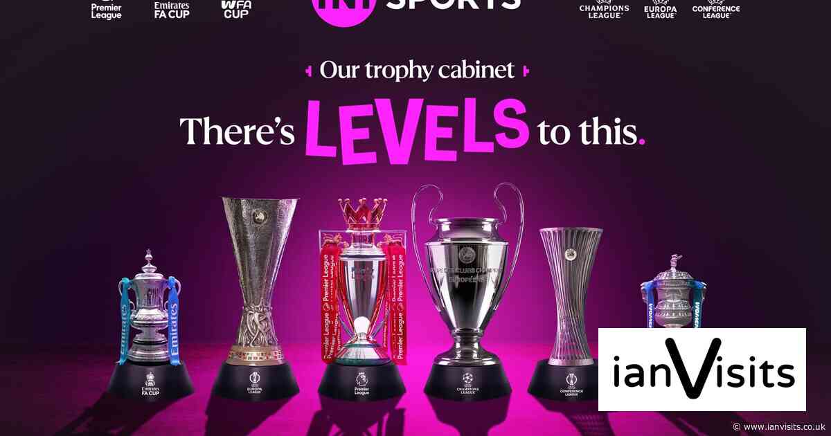 Seven major football trophies go on display in Shoreditch this week