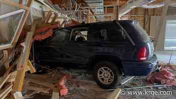 SUV crashes into home in southeast Albuquerque