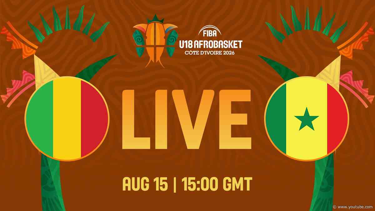LIVE - Mali v Senegal | FIBA U18 AfroBasket 2026 | Semi-Finals