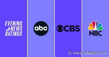 Week of Aug 3 Evening News Ratings: Nightly News Takes First in Demo
